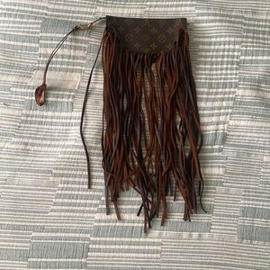 LOUIS VUITTON WRISTLET FRINGE